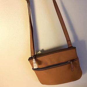 New never used fossil crossbody purse